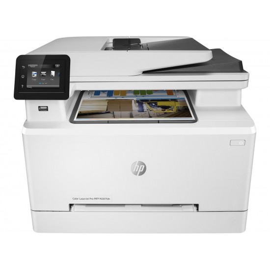 Imprimanta Laser Color HP LaserJet Pro MFP M281fdn, A4, Copiere, Scanare, Duplex, USB, Retea