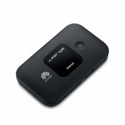 Router wireless portabil Huawei E5577s-321, 4G, LTE, CAT4, Hotspot, Dual band, cu slot MicroSIM, Negru