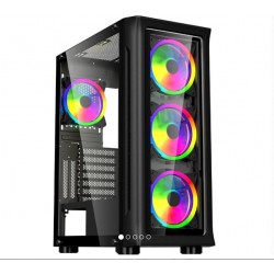 PC GAMING Intel Core i7 - 9700K- 4.9 GHz, RAM 32 GB DDR4, Stocare SSD 256 GB, HDD 2 x 1 TB, GeForce GTX 1080