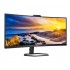 Monitor Curbat WLED VA Philips 34E1C56 34" WQHD 100Hz 4ms HDMI DisplayPort USB USB-C Webcam
