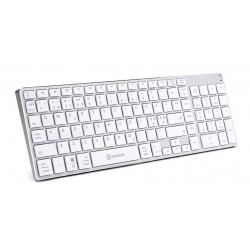 Tastatura Voxicon 300-White, Ultra Thin, Wireless -Produs resigilat