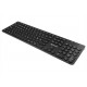 Tastatura Voxicon DK-282WL-B black, Slim Metal, Wireless -Produs resigilat
