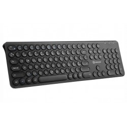 Tastatura Voxicon DK-282WL-B black, Slim Metal, Wireless -Produs resigilat