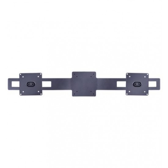 Multibrackets Duo Placă cu eliberare rapidă - Componentă de montare pentru 2 ecrane LCD, Negru Produs nou