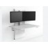 Suport 2 monitoare Ergotron JUV Dual Monitor Riser Kit pentru JUV Wall Mount - Produs nou