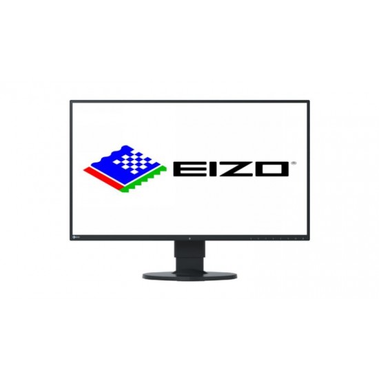 Monitor 27 inch LED/ IPS EIZO FlexScan EV2750 WQHD, DVI, HDMI, DisplayPort, USB, Boxe, Negru