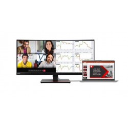 Monitor Lenovo ThinkVision P34w-20 34 inch, IPS, WQHD, DP, HDMI, USB-C Curbat