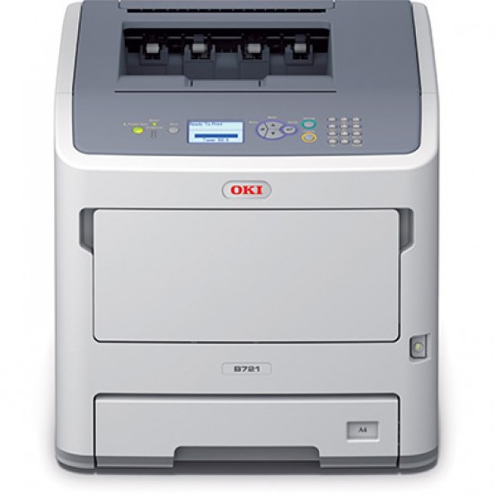 Imprimanta  OKI B721 laser monocrom A4, Duplex, Retea, 47 ppm