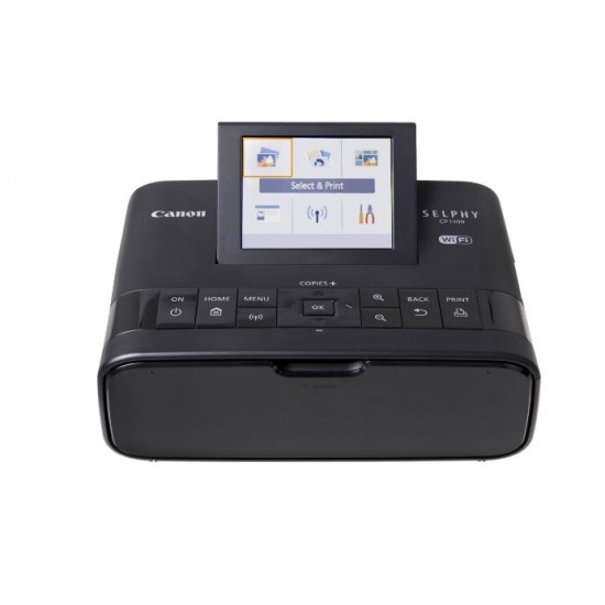 Imprimanta foto Canon SELPHY CP1300, WiFi, AirPrint, Negru - Produs resigilat