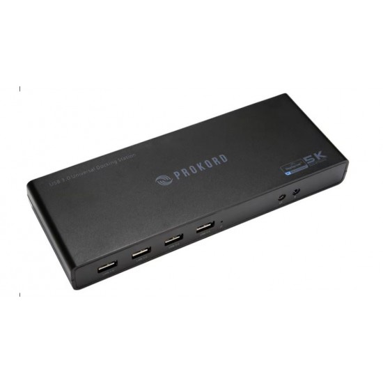 Prokord Workplace Docking Station USB-C, 5K Dual Monitor - Produs resigilat