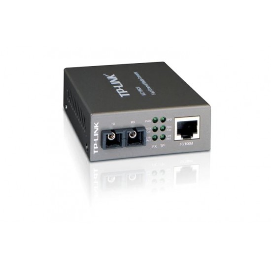 Media Convertor TP-Link MC100CM, RJ45 10/100M, Versiune 5.0 - Produs resigilat