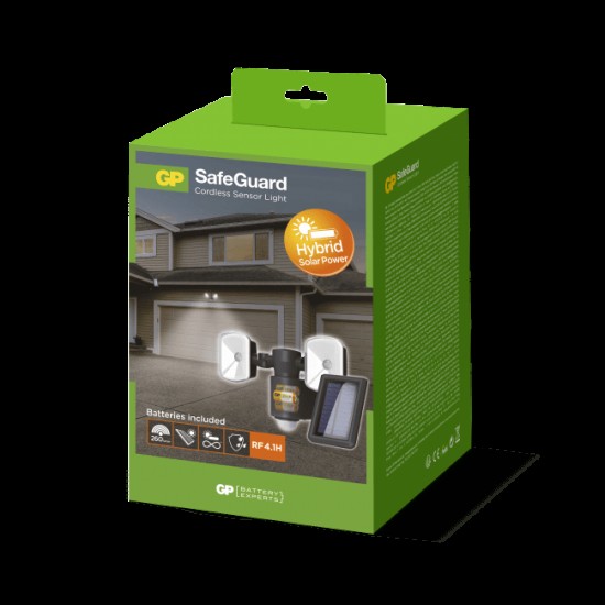 Lumina cu senzor LED SafeGuard RF4.1H de securitate, SMD LED, IP 55, 6W - Produs resigilat