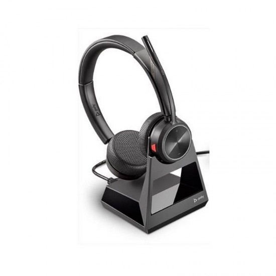 Casti Plantronics Savi 7220 Office Dect Stereo,Wireless, Black - Produs resigilat