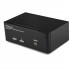 Switch KVM StarTech SV231DPDDUA, USB, DisplayPort dual, 2 porturi audio și hub USB 2.0 - Produs resigilat