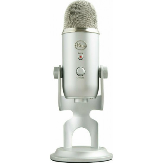 Microfon Blue Yeti, Silver