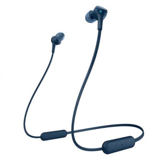Casti SONY WI-XB400, Bluetooth, Wireless, ExtraBass, In-ear, Albastru - Produs resigilat