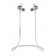 Casti Plantronics Backbeat GO 3, Bluetooth, Gri/Orange - Produs resigilat