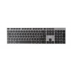 Tastatura Voxicon 295 black, Slim Metal, Wireless -Produs nou