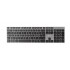 Tastatura Voxicon 295 black, Slim Metal, Wireless -Produs nou