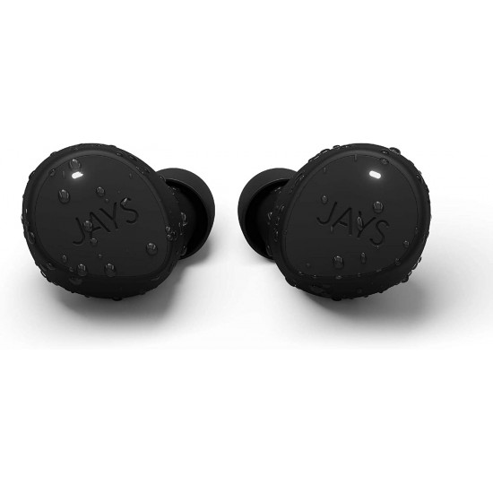 Casti  Jays m-Seven True Wireless, In ear, Black 