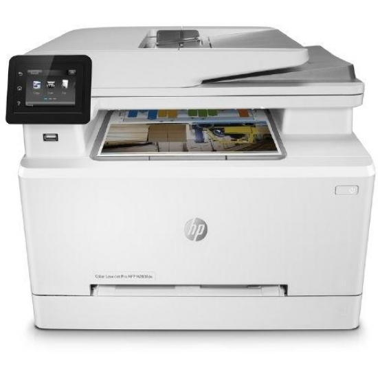 Imprimanta Laser Color HP LaserJet Pro MFP M283fdw, A4, Copiere, Scanare, Duplex, Retea, Wireless
