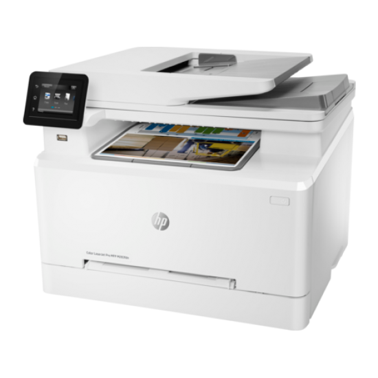 Imprimanta Laser Color HP LaserJet Pro MFP M283fdw, A4, Copiere, Scanare, Duplex, Retea, Wireless