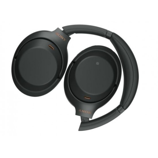 Casti Sony WH-1000XM3, Noise canceling, Google Assistant, Wireless, Bluetooth, NFC, Negru
