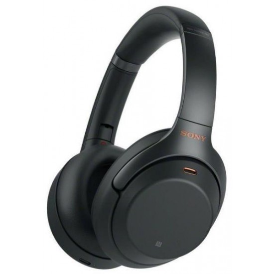 Casti Sony WH-1000XM3, Noise canceling, Google Assistant, Wireless, Bluetooth, NFC, Negru