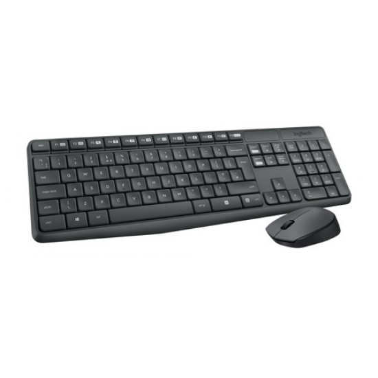 Kit tastatura + mouse Logitech MK235, Wireless