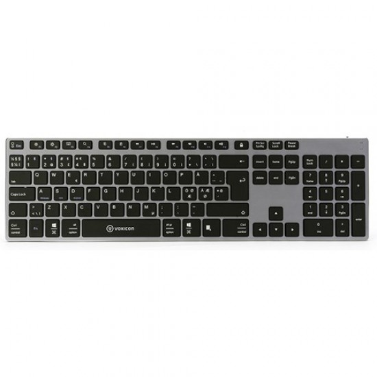 Tastatura Voxicon BT 290 black, Slim, Wireless -Produs nou