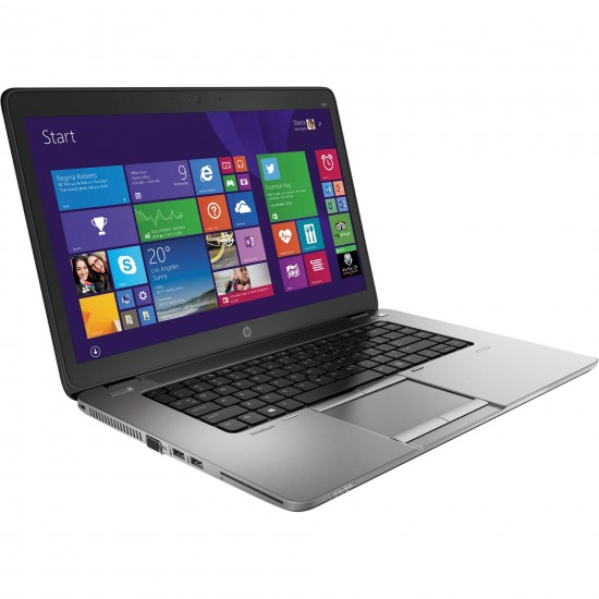 Laptop HP EliteBook 850 G2, Intel Core i5-5200U - 2.2GHz, RAM 8GB DDR3, SSD 256GB, 15,6 inch Full HD