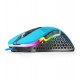 Mouse GAMING Xtrfy M4 RGB ultra-light blue - Produs resigilat
