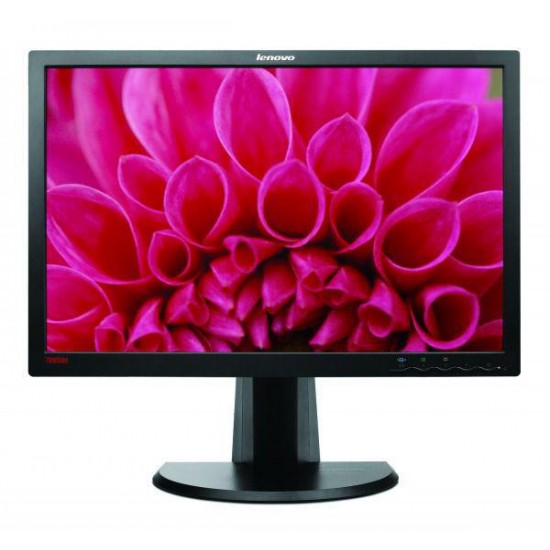 Monitor 24 inch LED/IPS LENOVO LT2452P, Full HD, DP, DVI, Negru